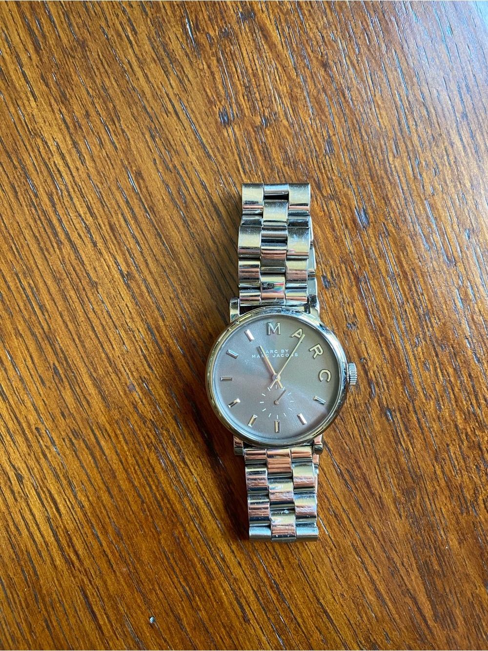 Marc Jacobs stainless steel watch